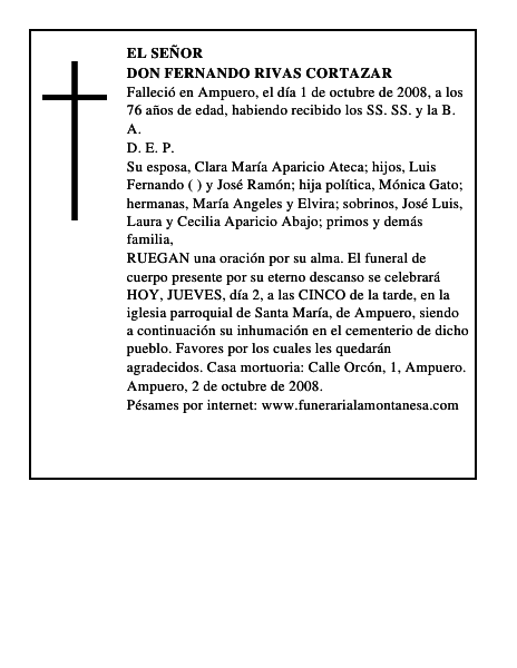 DON FERNANDO RIVAS CORTAZAR