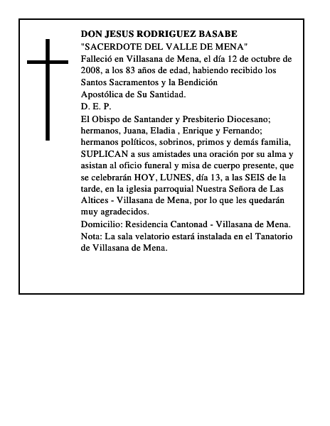 DON JESUS RODRIGUEZ BASABE
