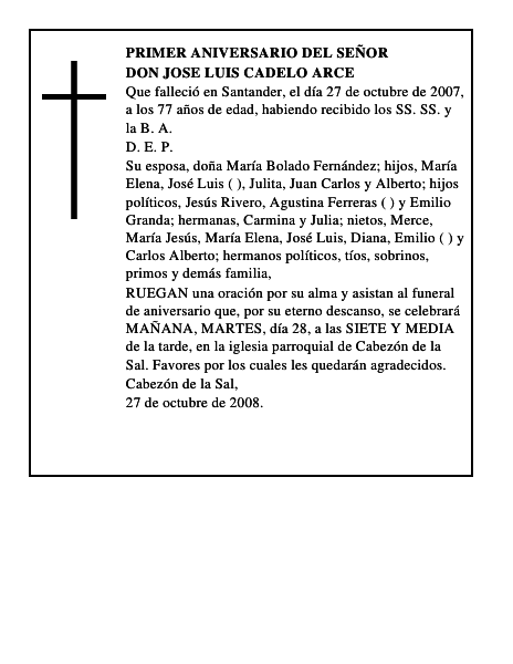 DON JOSE LUIS CADELO ARCE