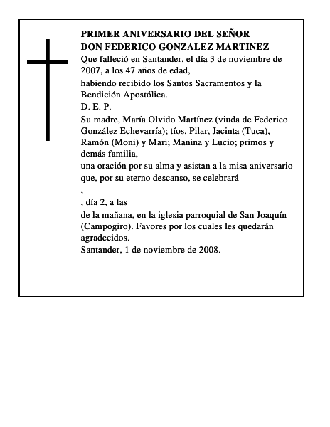DON FEDERICO GONZALEZ MARTINEZ