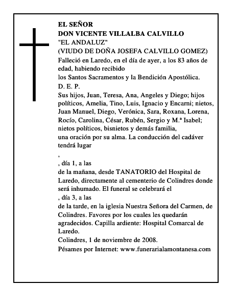 DON VICENTE VILLALBA CALVILLO