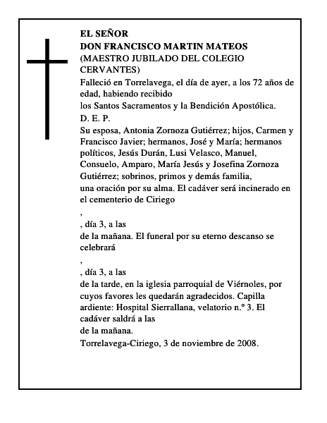 DON FRANCISCO MARTIN MATEOS