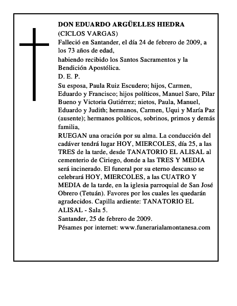 DON EDUARDO ARGÜELLES HIEDRA