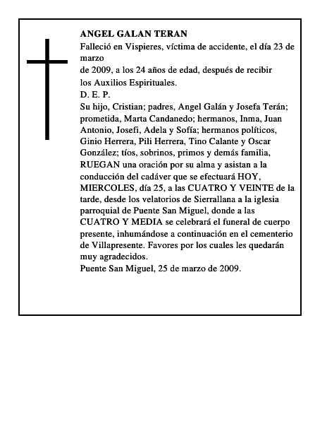 ANGEL GALAN TERAN