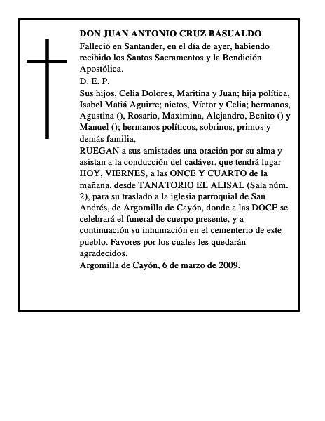 DON JUAN ANTONIO CRUZ BASUALDO