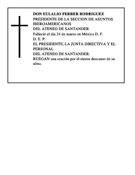 DON EULALIO FERRER RODRIGUEZ