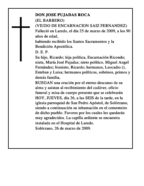 DON JOSE PUJADAS ROCA