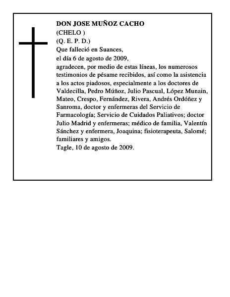 DON JOSE MUÑOZ CACHO