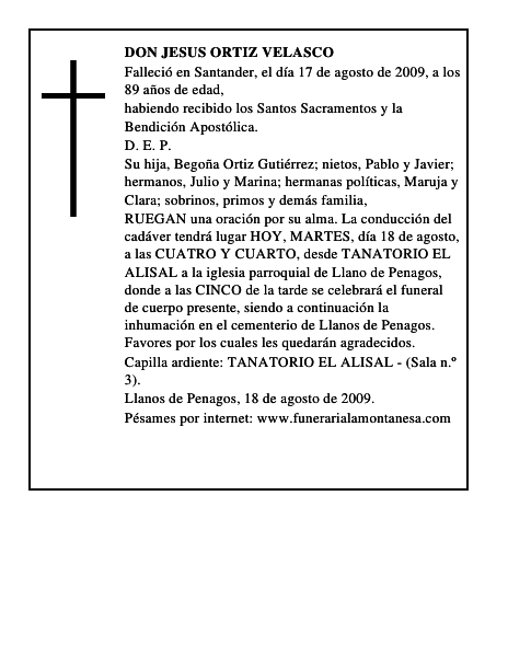 DON JESUS ORTIZ VELASCO