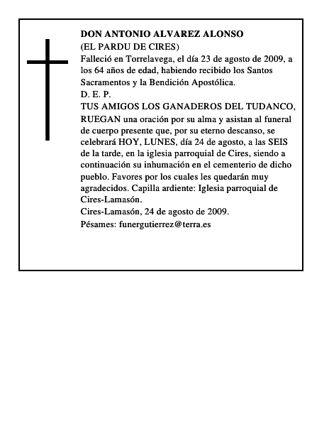 DON ANTONIO ALVAREZ ALONSO
