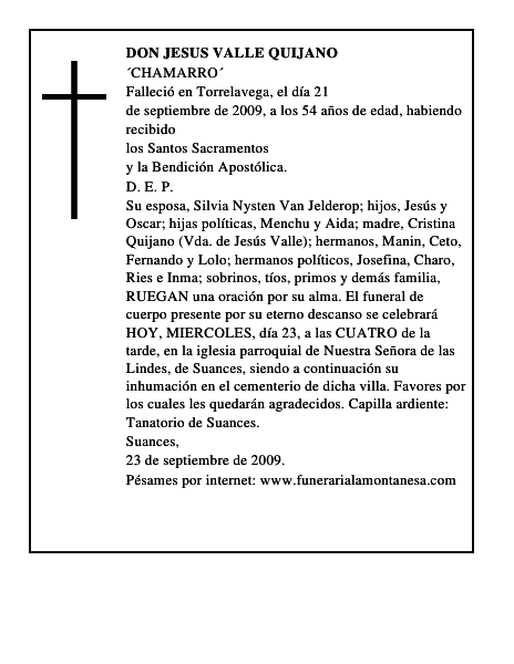 DON JESUS VALLE QUIJANO