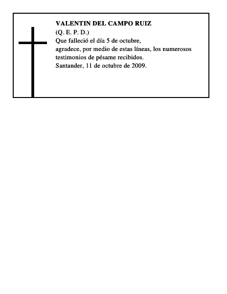 VALENTIN DEL CAMPO RUIZ