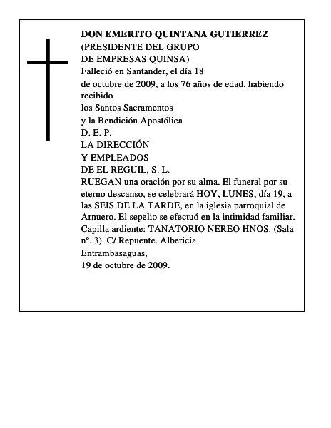 DON EMERITO QUINTANA GUTIERREZ