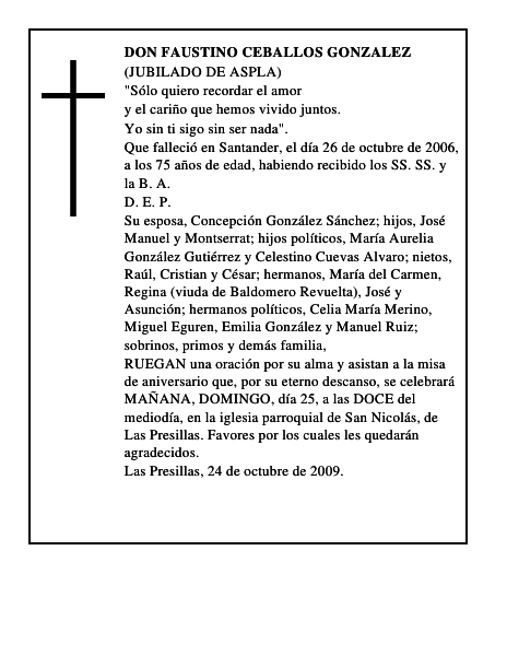 DON FAUSTINO CEBALLOS GONZALEZ