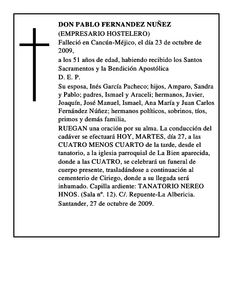 DON PABLO FERNANDEZ NUÑEZ
