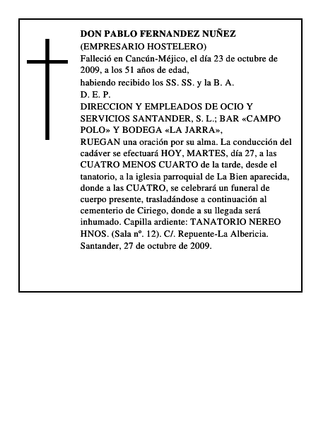 DON PABLO FERNANDEZ NUÑEZ