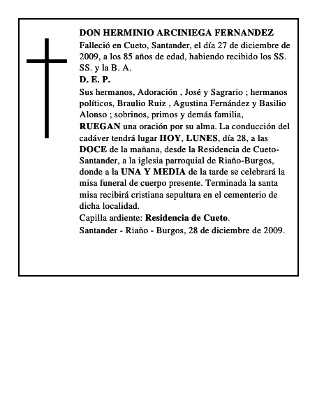 DON HERMINIO ARCINIEGA FERNANDEZ