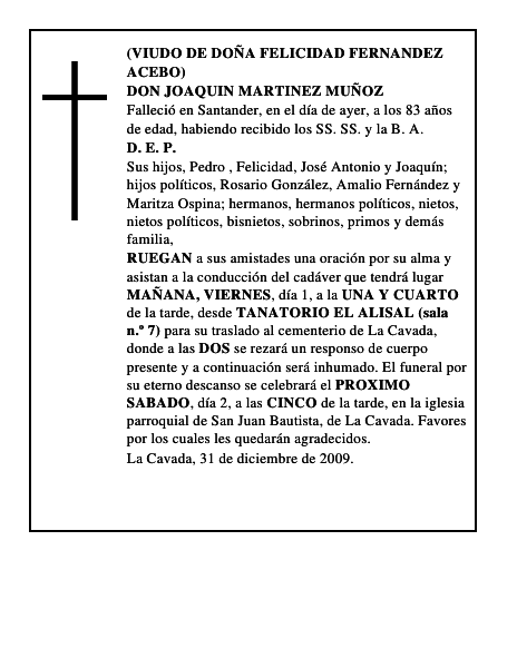 DON JOAQUIN MARTINEZ MUÑOZ