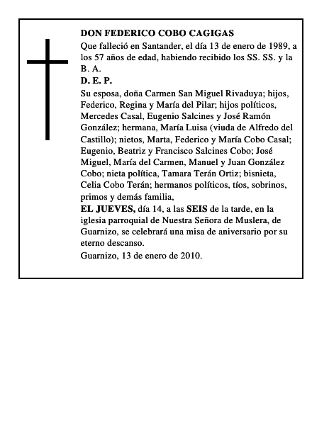 DON FEDERICO COBO CAGIGAS