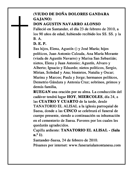 DON AGUSTIN NAVARRO ALONSO