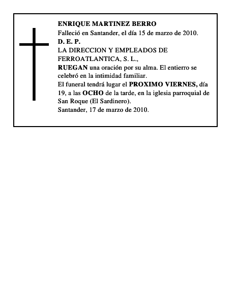 ENRIQUE MARTINEZ BERRO