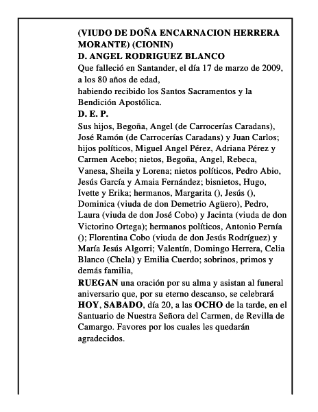 D. ANGEL RODRIGUEZ BLANCO