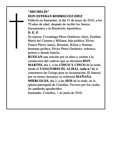 DON ESTEBAN RODRIGUEZ DIEZ