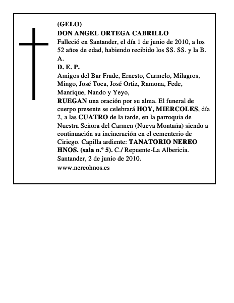 DON ANGEL ORTEGA CABRILLO