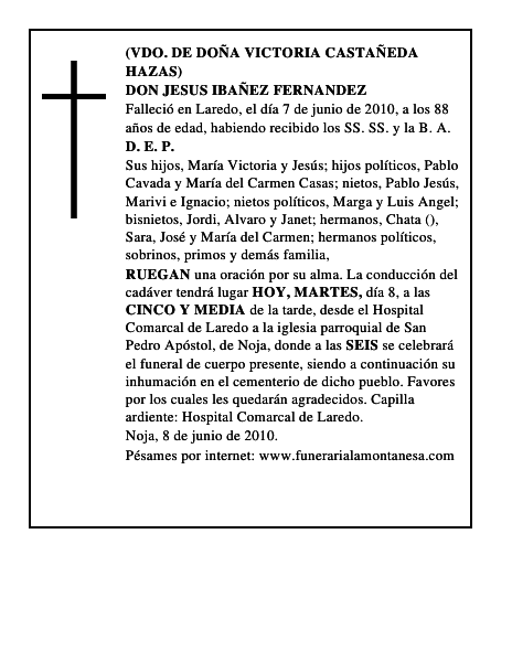 DON JESUS IBAÑEZ FERNANDEZ