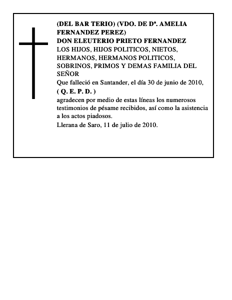 DON ELEUTERIO PRIETO FERNANDEZ