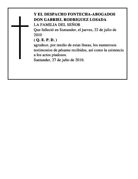 DON GABRIEL RODRIGUEZ LOSADA