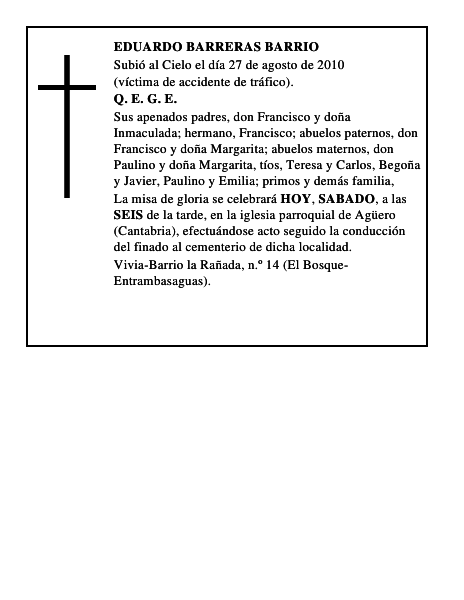 EDUARDO BARRERAS BARRIO