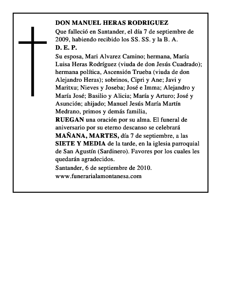 DON MANUEL HERAS RODRIGUEZ