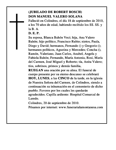 DON MANUEL VALERO SOLANA