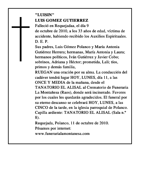 LUIS GOMEZ GUTIERREZ