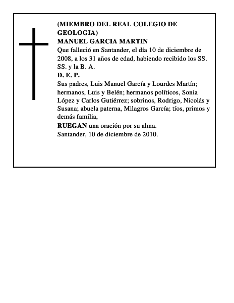 MANUEL GARCIA MARTIN
