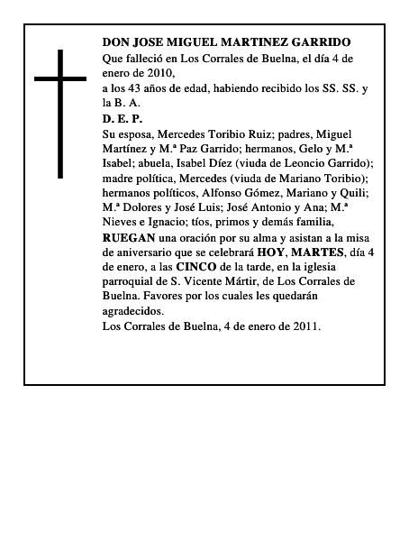 DON JOSE MIGUEL MARTINEZ GARRIDO