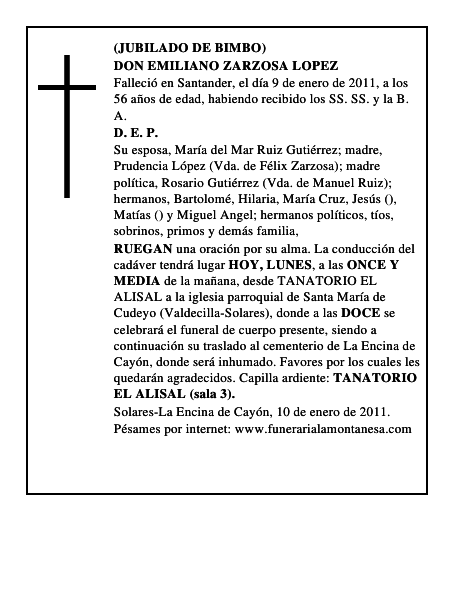 DON EMILIANO ZARZOSA LOPEZ