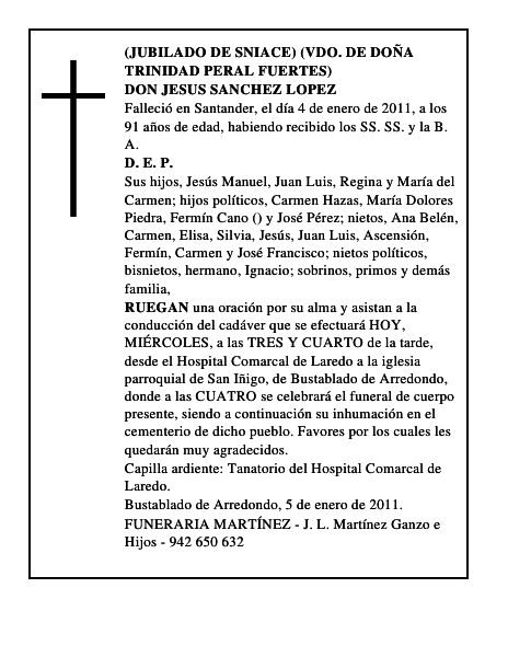 DON JESUS SANCHEZ LOPEZ