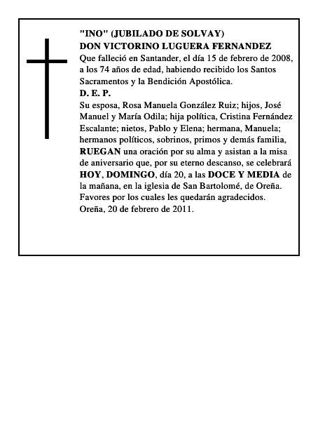 DON VICTORINO LUGUERA FERNANDEZ