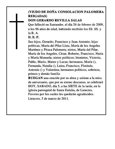 DON GERARDO REVILLA SALAS