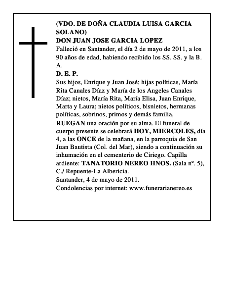 DON JUAN JOSE GARCIA LOPEZ