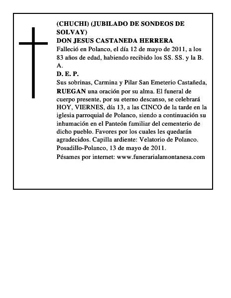 DON JESUS CASTAÑEDA HERRERA