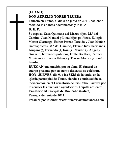 DON AURELIO TORRE TRUEBA