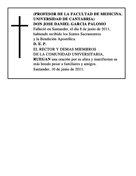 DON JOSE DANIEL GARCIA PALOMO