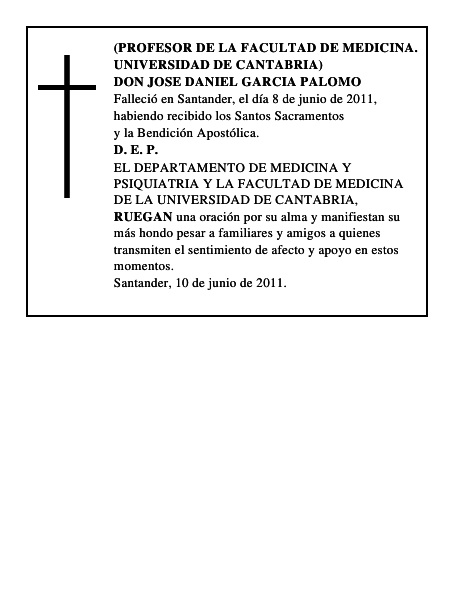 DON JOSE DANIEL GARCIA PALOMO