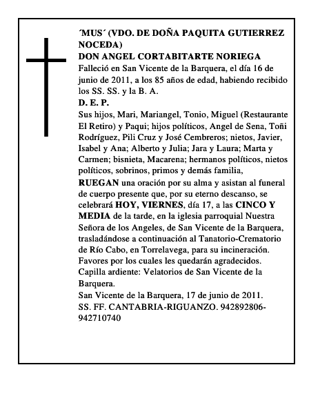 DON ANGEL CORTABITARTE NORIEGA