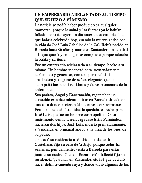 Un empresario adelantado al tiempo que se hizo a sí mismo