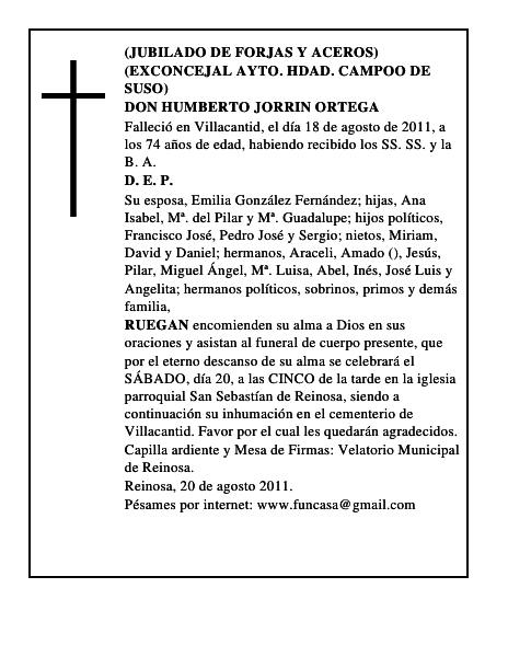 DON HUMBERTO JORRIN ORTEGA