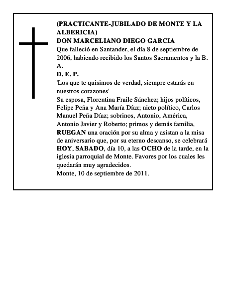 DON MARCELIANO DIEGO GARCIA